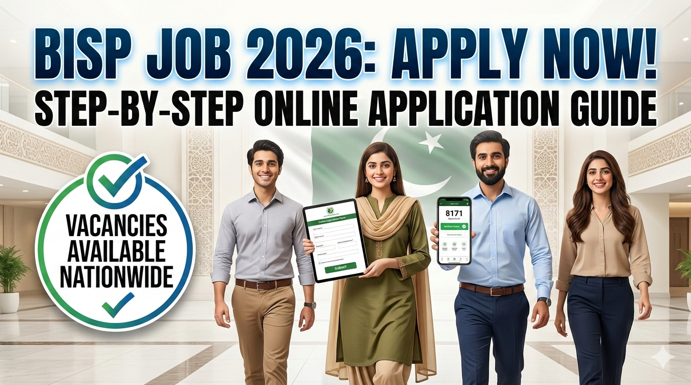 BISP job 2026 – Join Now