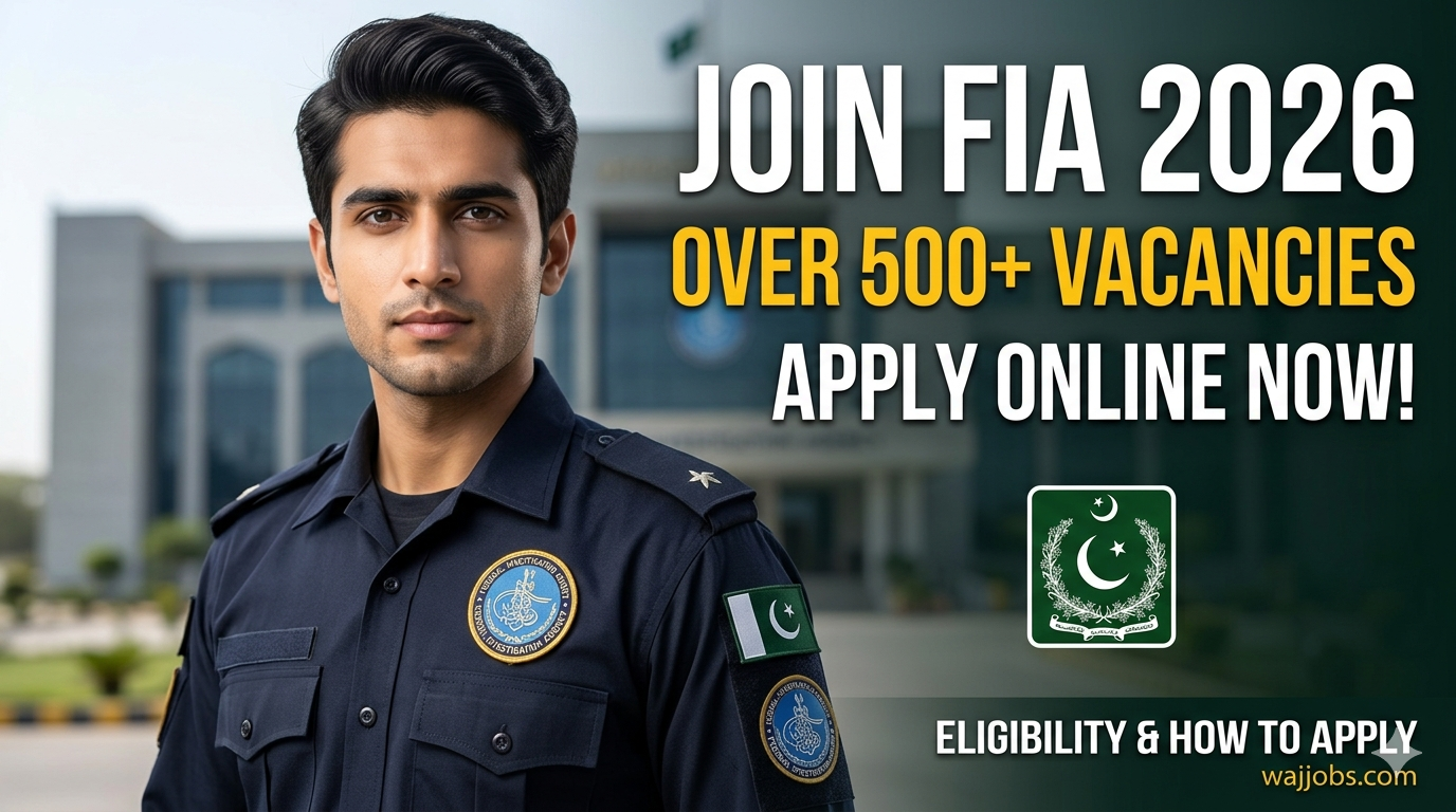 FIA Job in 2026 – Join now