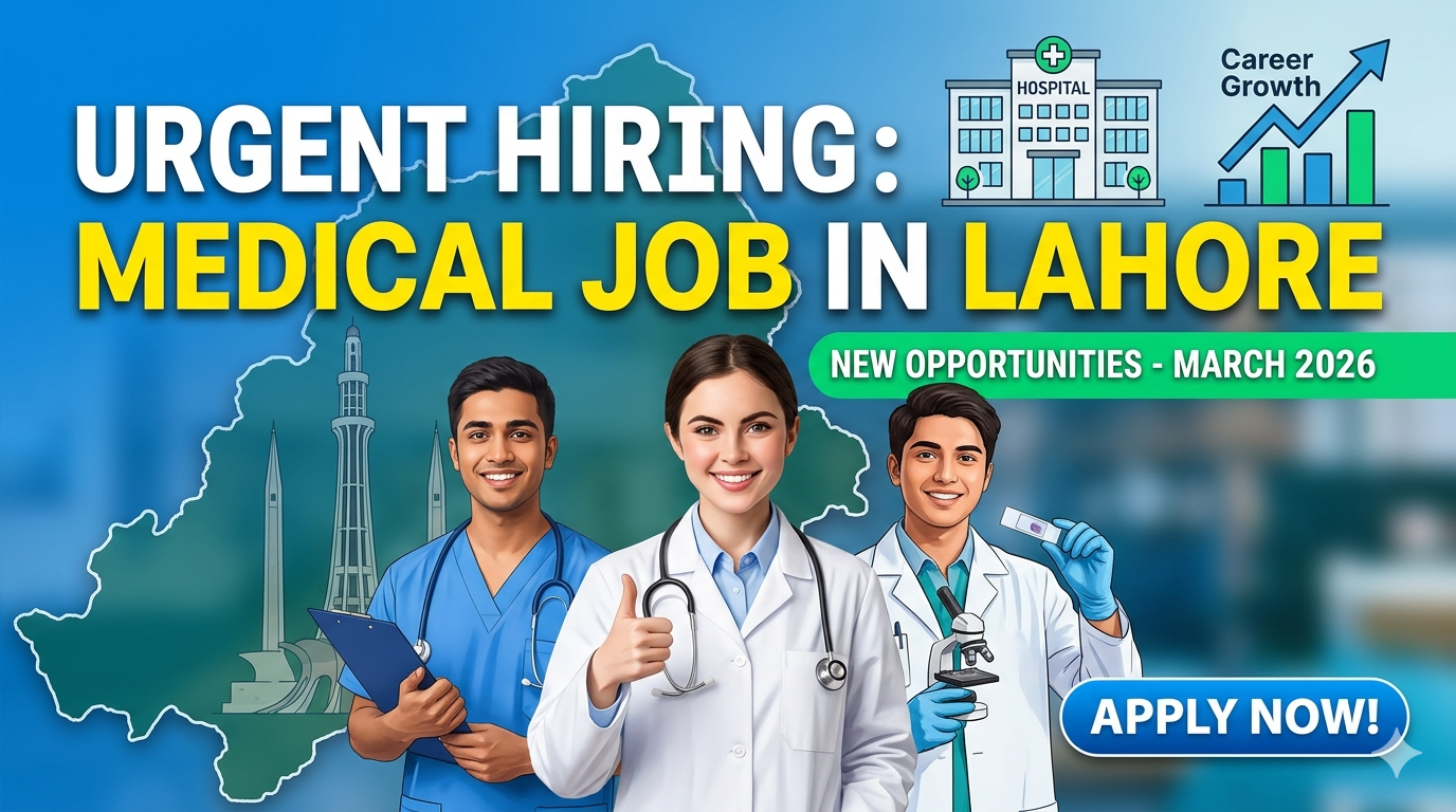 Medical Job in Lahore 2026 – join Now